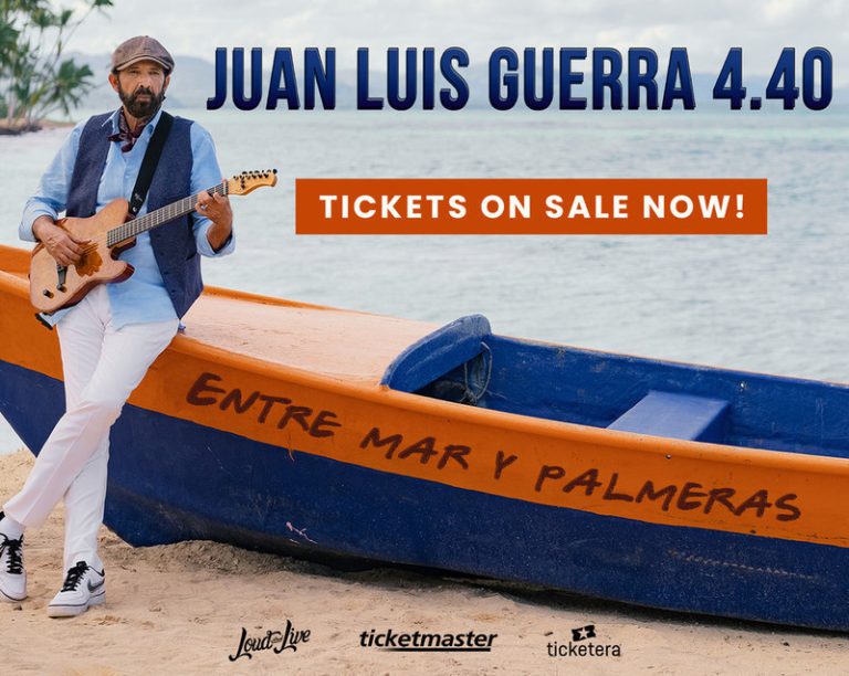 Loud And Live anuncia el esperado regreso de Juan Luis Guerra a los escenarios con su gira “Entre Mar y Palmeras”