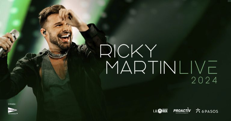 Ricky Martin Anuncia “Ricky Martin Live 2024” en España